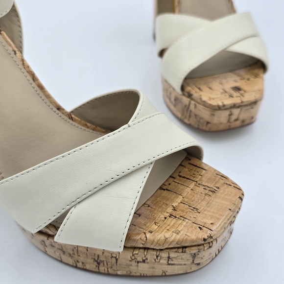 Sam Edelman Women's Kayna Platform Heel Sandals, Modern Ivory, Size 6 - Picture 4 of 16